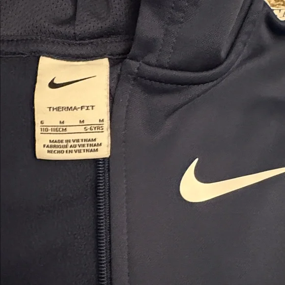 Nike Dark Blue Tracksuit with White Swoosh - Picture 5 of 7
